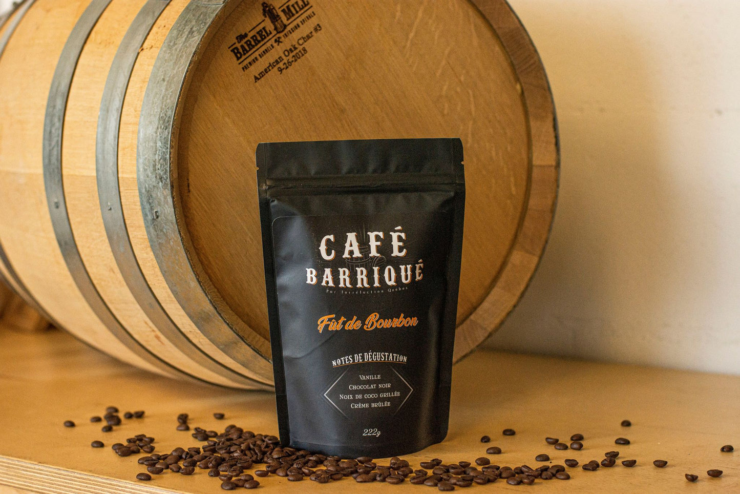 Barrel aged coffee | Bourbon